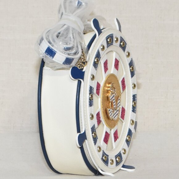 Betsey Johnson - Nautical Crossbody, "SEAS the Day!", Multi - Picture 5 of 8